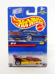Hot Wheels XT-3 #215 Red Die-Cast Car 2000