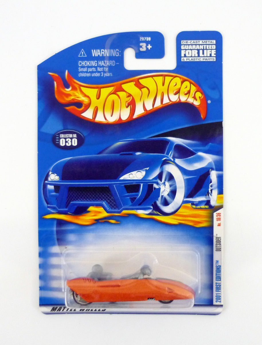 Hot Wheels Die-cast Car Hot Wheels 2001 First Editions 'Outsider' Die-Cast Car - No. 18/36 - 1:64 Scale - Collectible Hot Wheels Cars Hot Wheels Die-cast Car Hot Wheels 2001 First Editions 'Outsider' Die-Cast Car - No. 18/36 - 1:64 Scale - Collectible Hot Wheels Cars