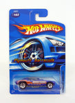 Hot Wheels Plymouth Barracuda #183 Blue Die-Cast Car w/5 Spoke Wheels 2006