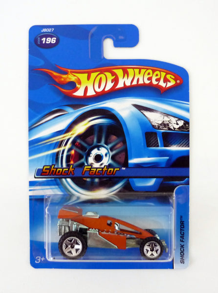 Hot Wheels Shock Factor #196 Red Die-Cast Car 2006