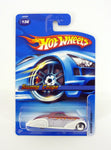 Hot Wheels Swoop Coupe #136 White Die-Cast Car 2006