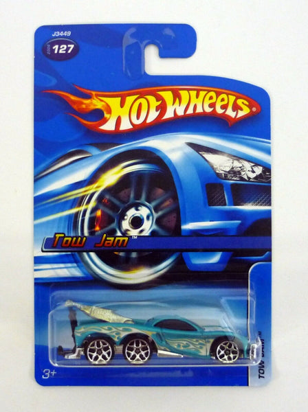 Hot Wheels Tow Jam #127 Blue Die-Cast Car 2006