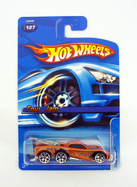 Hot Wheels Tow Jam #127 Orange Die-Cast Car 2006