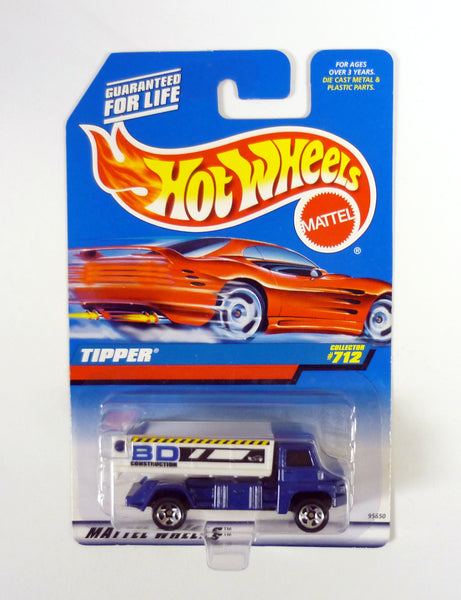 Hot Wheels Tipper #712 Blue Die-Cast Truck 1997