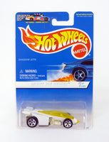 Hot Wheels Shadow Jet #562 White Ice Series 2 of 4 White Die-Cast Car 1997