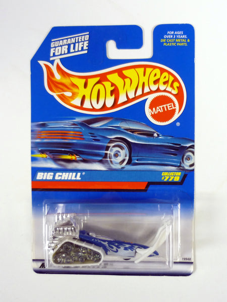 Hot Wheels Big Chill #779 White Die-Cast Vehicle 1998