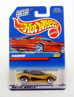 Hot Wheels Flashfire #802 Gold Die-Cast Car 1998