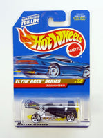Hot Wheels Dogfighter #738 Flying' Aces Series 2 of 4 Black Die-Cast Car 1998