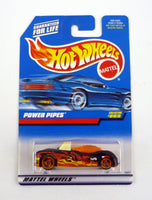 Hot Wheels Power Pipes #869 Black Die-Cast Car 1998