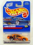 Hot Wheels T-Bird Stocker #857 Orange Die-Cast Car 1998