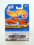 Hot Wheels Stutz Blackhawk #687 Tattoo Machines Series 3/4 Red Die-Cast Car 1998