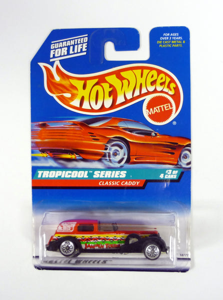 Hot Wheels Classic Caddy #695 Tropicool Series 3 of 4 Red Die-Cast Car 1998