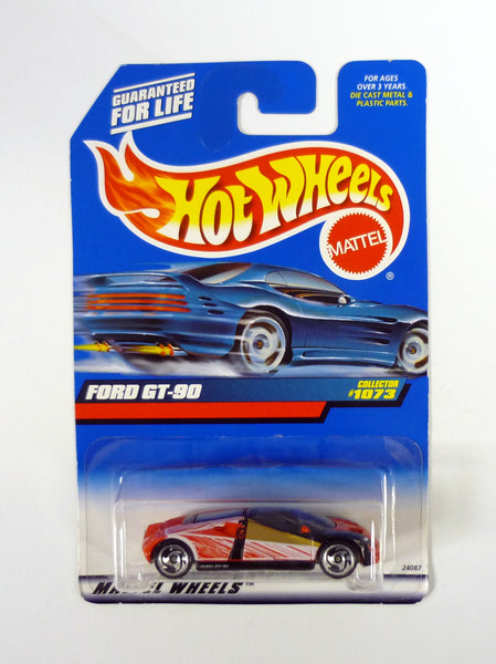 Hot Wheels Ford GT-90 #1073 Red Die-Cast Car 1999