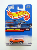 Hot Wheels Cat-A-Pult #978 Terrorific Series 2 of 4 Orange Die-Cast Car 1999