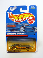 Hot Wheels Corvette Stingray #154 Blue Die-Cast Car 2000