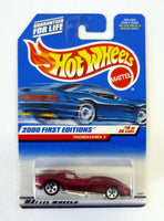 Hot Wheels Thomassima 3 #070 First Editions 10 of 36 Red Die-Cast Car 2000