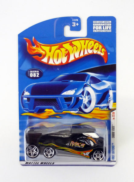 Hot Wheels Cabbin' Fever #082 First Editions 22/36 Black Die-Cast Truck 2000