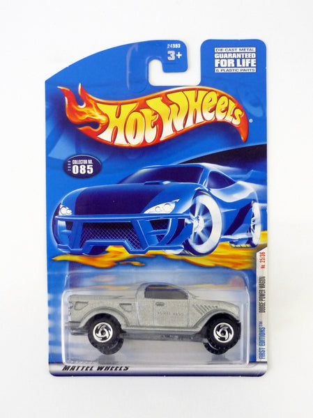 Hot Wheels Dodge Power Wagon #085 First Editions 25/36 Silver DieCast Truck 2000