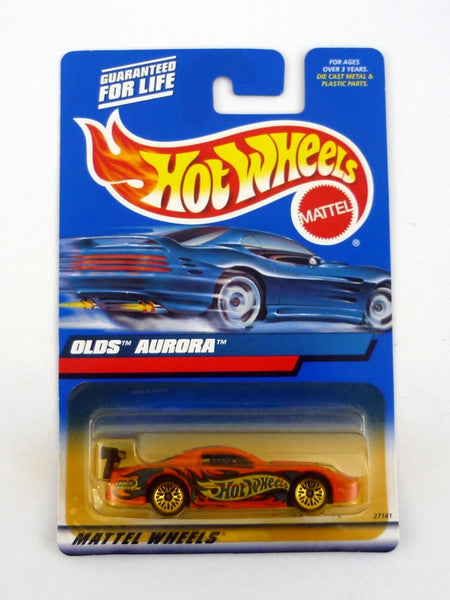 Hot Wheels Olds Aurora #175 Orange Die-Cast Car 2000