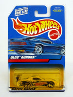 Hot Wheels Olds Aurora #108 White Die-Cast Car 2000