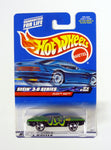 Hot Wheels Olds 442 #012 Seein' 3-D Series 4 of 4 Green Die-Cast Car 2000
