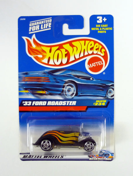 Hot Wheels '33 Ford Roadster #234 Black Die-Cast Car 2000