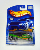 Hot Wheels Cabbin' Fever #159 Green Die-Cast Truck 2001