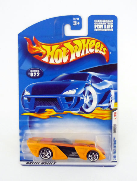 Hot Wheels Shredster #022 First Editions 10/36 Yellow Die-Cast Car 2001