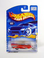 Hot Wheels '57 Roadster #052 First Editions 32/36 Red Die-Cast Car 2001