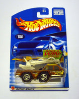 Hot Wheels Flame Stopper #188 Brown Die-Cast Truck 2001