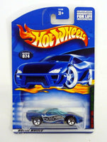 Hot Wheels Pontiac Banshee #074 Logo-Motive Series 2/4 Blue Die-Cast Car 2001