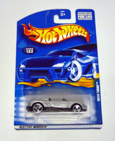 Hot Wheels MX48 Turbo #132 Silver Die-Cast Car 2001