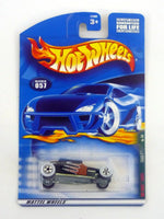 Hot Wheels Track T #057 Rat Rods Series 1/4 Black Die-Cast Car 2001