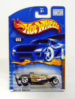 Hot Wheels Super Comp Dragster #093 Skin Deep 1/4 Gold Die-Cast Car 2001