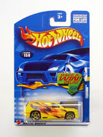 Hot Wheels Fandango #158 Yellow Die-Cast Car 2002