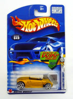 Hot Wheels Hyundai Spyder Concept #049 First Editions 37/42 Gold Die-Cast 2002