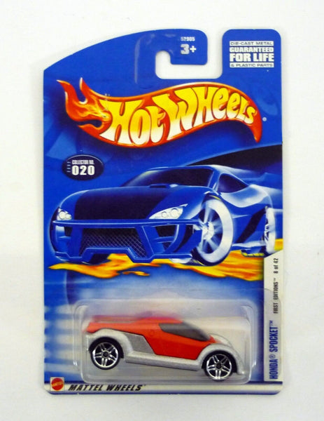 Hot Wheels Honda Spocket #020 First Editions 8 of 42 Red Die-Cast Car 2002