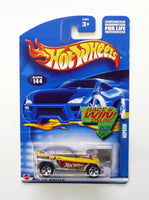 Hot Wheels Jeepster #144 Silver Die-Cast Car 2002