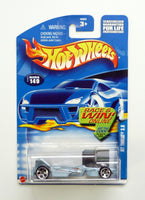 Hot Wheels Jet Threat 3.0 #149 Blue Die-Cast Car 2002