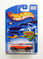 Hot Wheels Mega-Duty #150 Orange Die-Cast Truck 2002