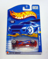 Hot Wheels Vulture Roadster #132 Blue Die-Cast Car 2002