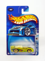 Hot Wheels Splittin' Image #167 Track Aces 6/10 Green Die-Cast Car 2003