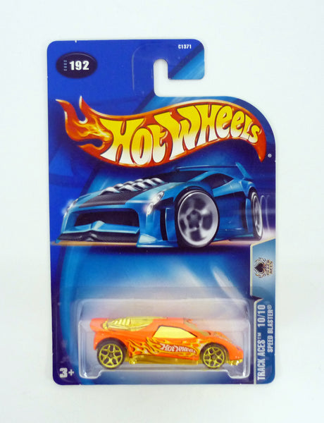 Hot Wheels Speed Blaster #192 Track Aces 10/10 Orange Die-Cast Car 2003