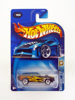 Hot Wheels Mustang Mach I #193 Wastelanders 10/10 Black Die-Cast Car 2003