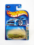 Hot Wheels Chevy 1957 #174 Wastelanders 8/10 Green Die-Cast Car 2003