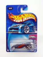 Hot Wheels Hardnoze Grandy Lusion #017 First Editions 17/100 Blue Die-Cast 2004