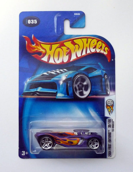 Hot Wheels 16 Angels #035 First Editions 35/100 Purple Die-Cast Car 2004