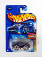 Hot Wheels Blings Brick Cutter #055 First Editions 55/100 Blue Die-Cast Car 2004