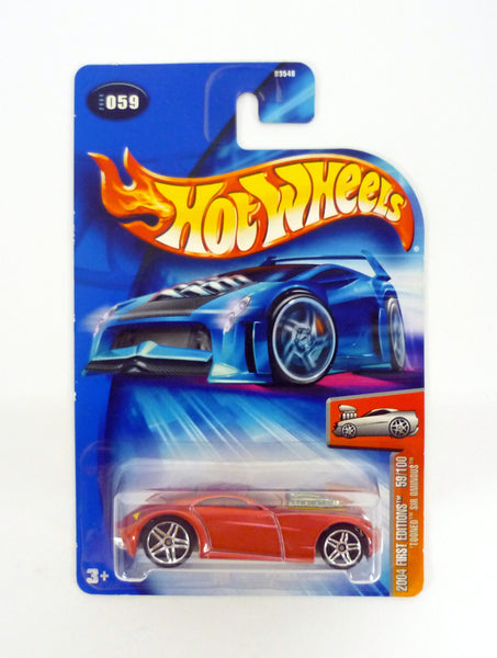 Hot Wheels Tooned Sir Ominous #059 First Editions 59/100 Red Die-Cast 2004