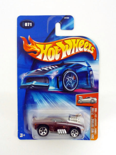 Hot Wheels 'Tooned Camaro Z28 1969 #071 First Editions 71/100 Red Die-Cast 2004